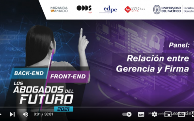 Panel: Relación entre gerencia y firma