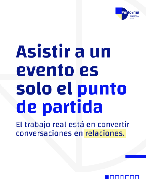 Un evento del sector legal no termina cuando acaba el último panel.